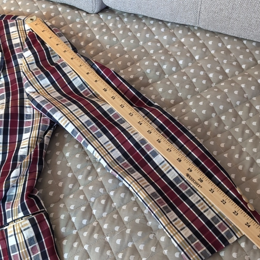 Coronet Men's Vintage Plaid Tailored Wool Blend Blazer. - Picture 8 of 10